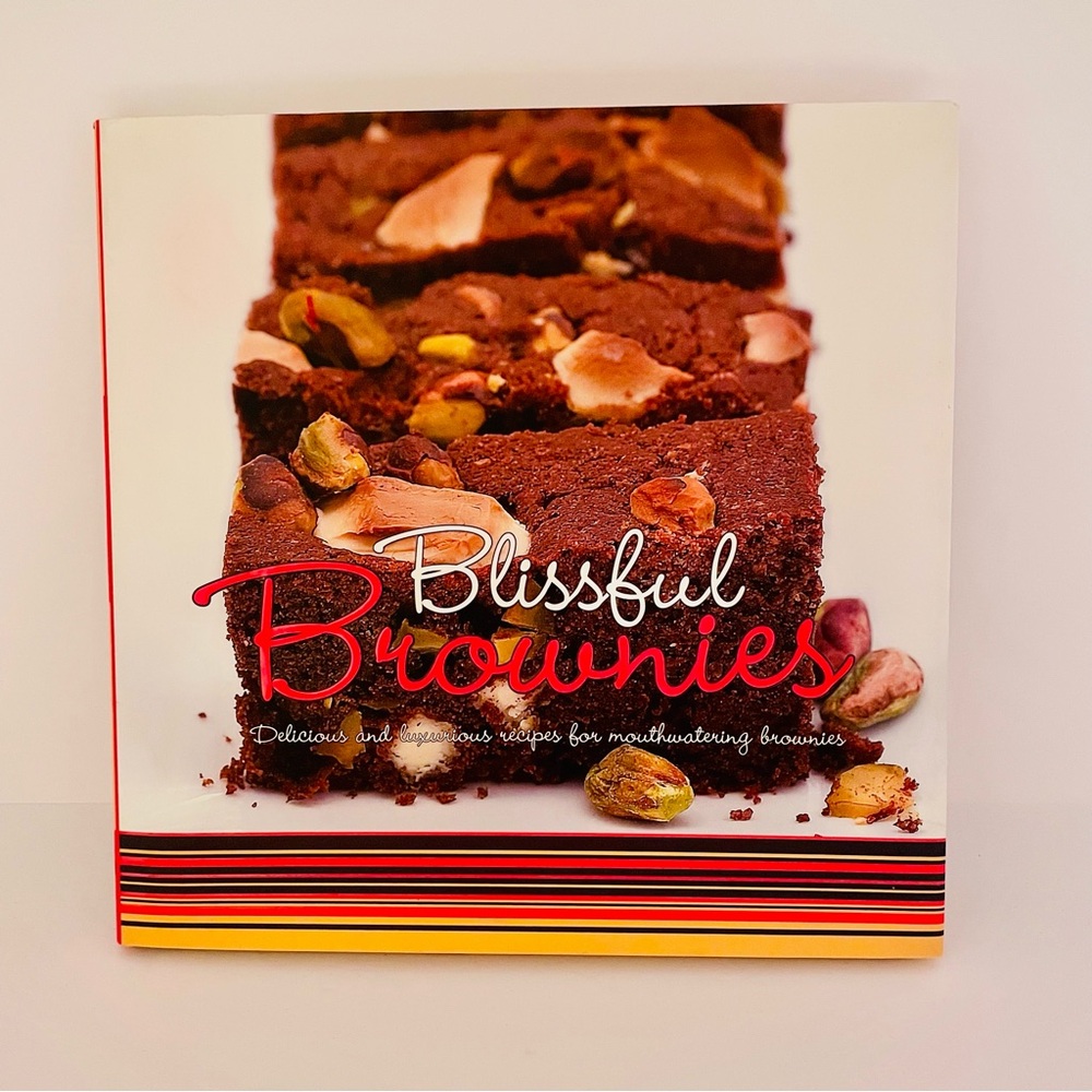 Cookbook Hardcover Blissful Brownies Recipes Luxurious Brownie Recipes